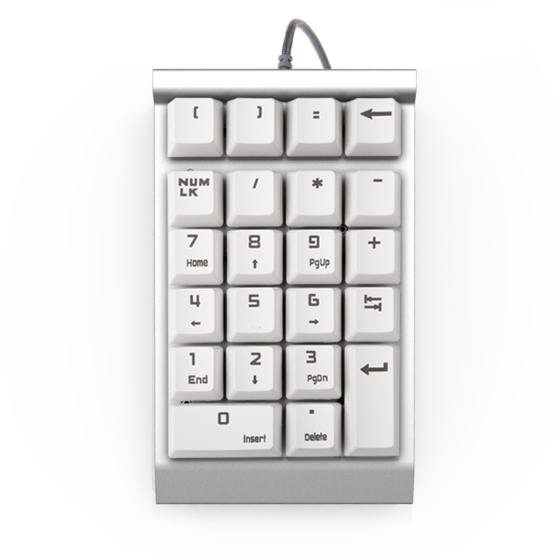 机械数字小键盘财务会计收银出纳银行笔记本电脑外接有线青轴