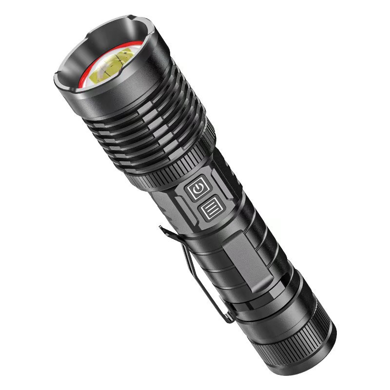 苏识 P99 26650电池防水 LED手电筒 (计价单位:个) 黑高清大图