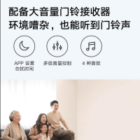 小米智能门铃2 AI智能 远程监控 1080P高清 猫眼摄像头可视门铃智能视频监控门铃套装家用