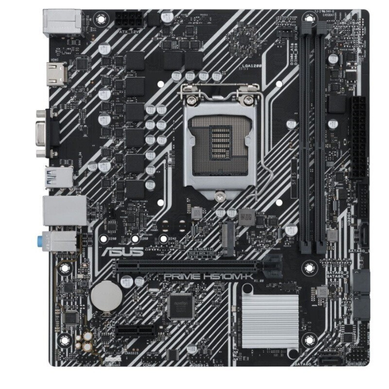 华硕asusprimeh510mk主板支持cpu11400fg6400intelh510lga1200