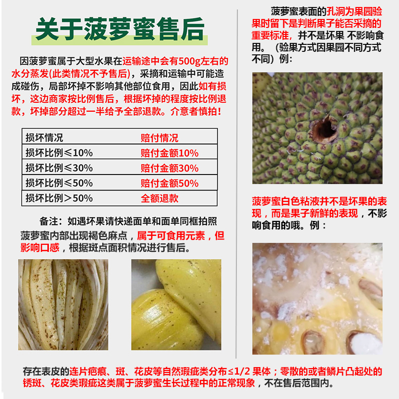 [熊猫鸟]海南黄肉菠萝蜜 新鲜水果 香甜可口 1个 净重35-40斤装 熊猫鸟高清大图