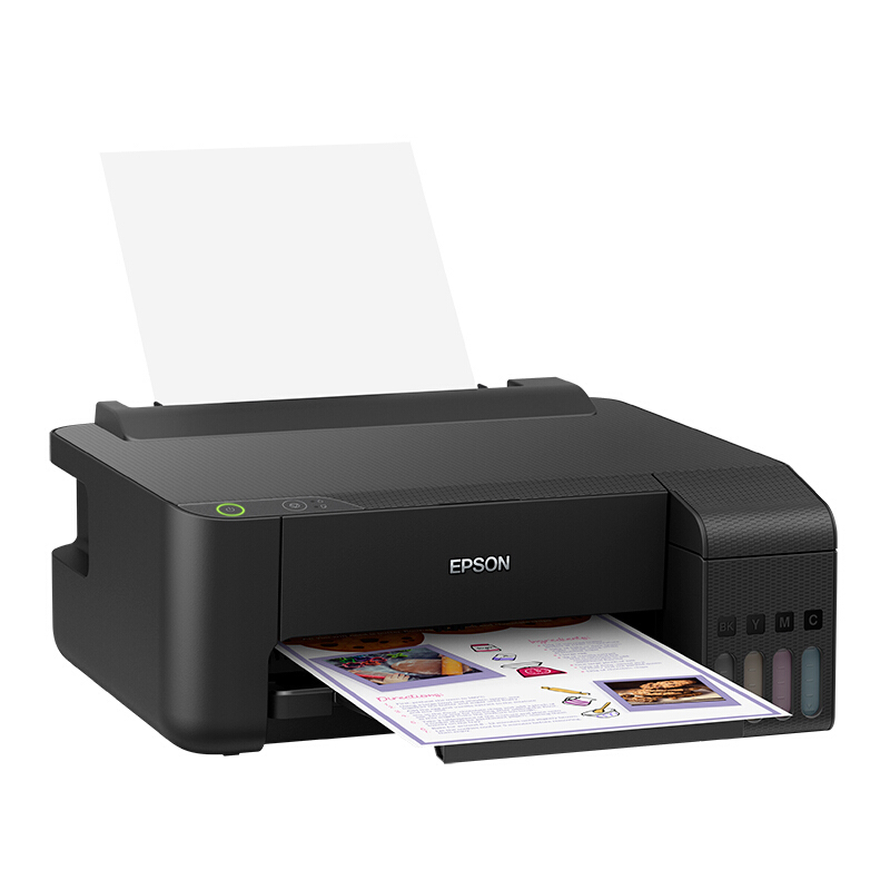 爱普生EPSON L1118/L1119/L805内置墨仓式彩色喷墨打印机照片打印机家用办公小型打印墨仓式连供130升级版L1119 套餐五