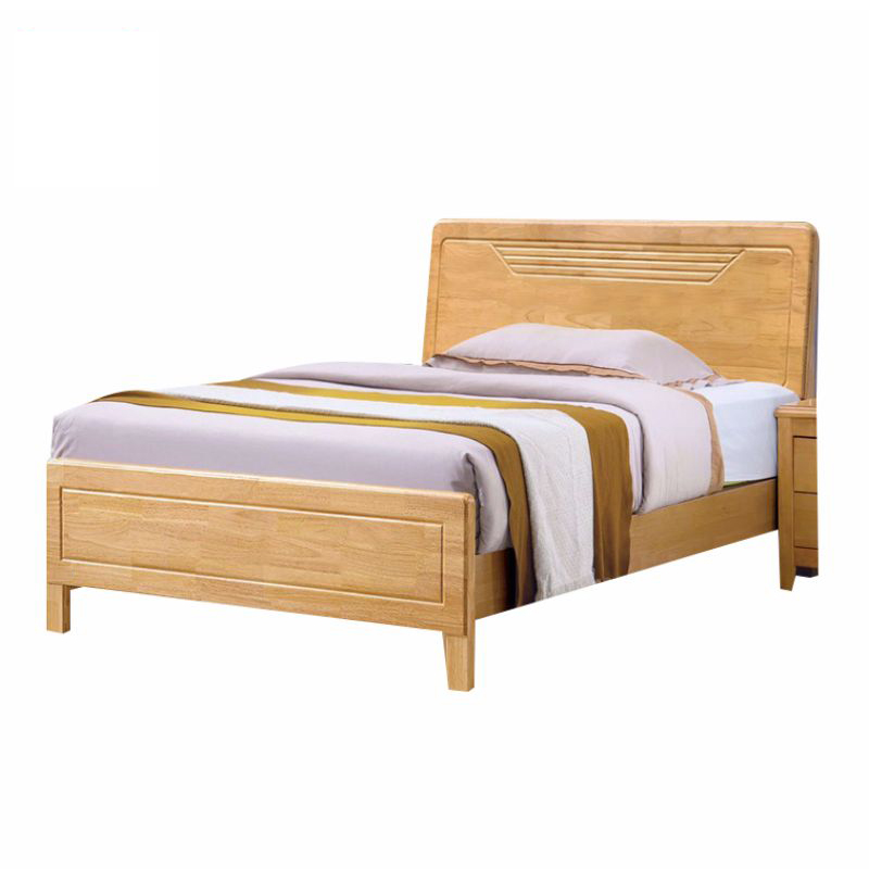 合祥源 简约实木床 2000*1200*420mm QX-C76 张高清大图