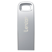 雷克沙(Lexar)M35 128G USB3.0 金属外壳 U盘 读速150MB/s 银色 高速闪存盘 迷你 车载