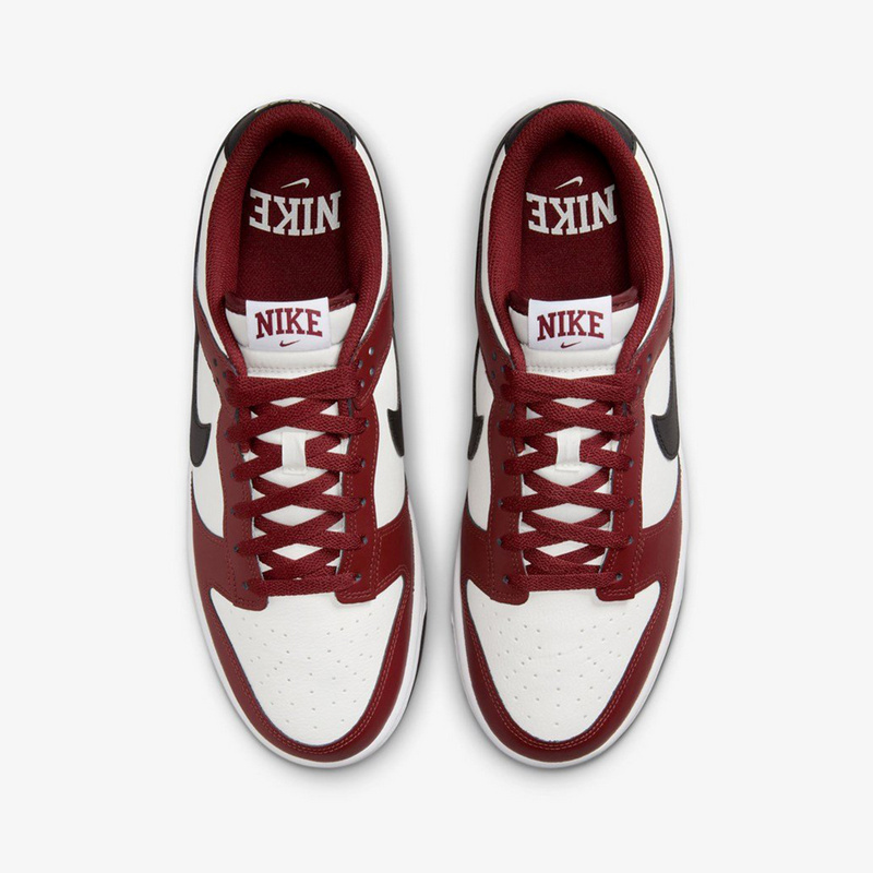 耐克Nike Dunk Low 白红黑 男子低帮复古运动休闲板鞋 FZ4616-600