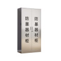 湘渭不锈钢防暴器械装备柜应急物资工具柜安保反恐盾牌柜警务室防爆柜304加厚材质1800*900*400