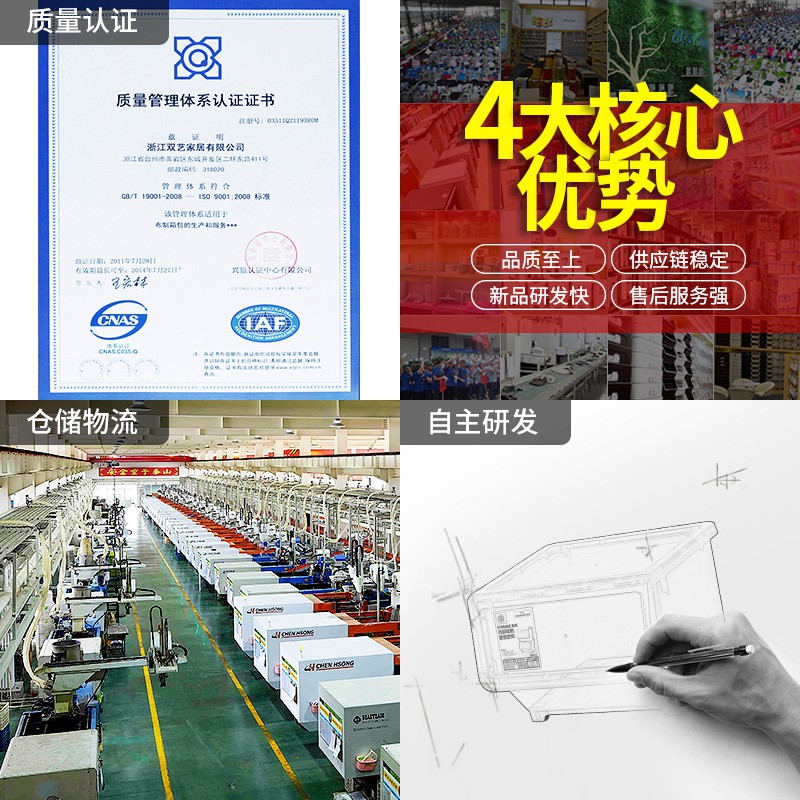 儿童玩具收纳箱筐大容量多层超大可坐人侧开柜透明翻盖式宝宝整理 三维工匠高清大图