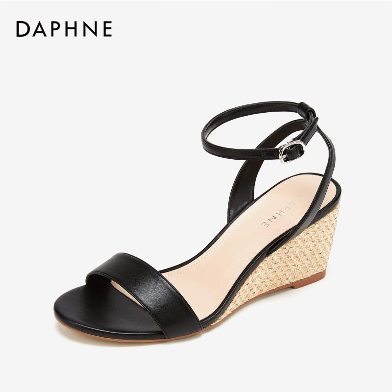 达芙妮单鞋 时尚凉鞋 百搭舒适潮流女鞋