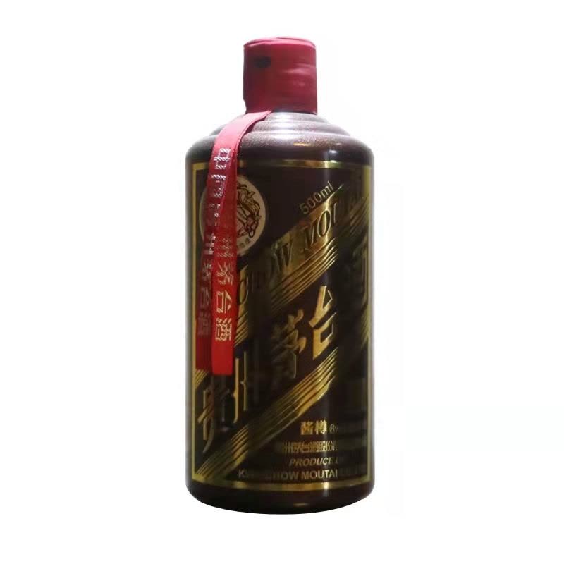 [酒别重逢]贵州茅台酒 定制酱樽53度500ml 酱色 酱香型白酒 单瓶装图片