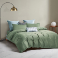 罗莱 简粹60S全棉贡缎四件套绿色200*230cm