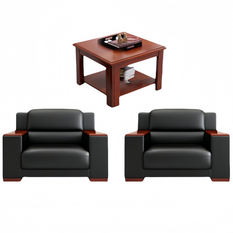 悦兴诚单人沙发206*84*93cm(1+1+茶几)套高清大图