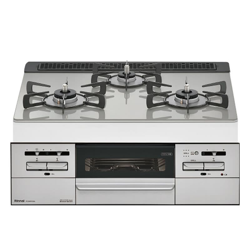 日本林内燃气灶Mytone60嵌入式三眼灶煤气炉烤箱自动烤配烤盘天然气RS31W35T2DGVW23款图片