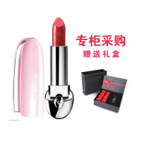 《七夕礼遇》娇兰 (Guerlain) 口红 娇兰臻彩宝石唇膏口红3.5g 节日表白生日 口红344#性感橘精美礼盒