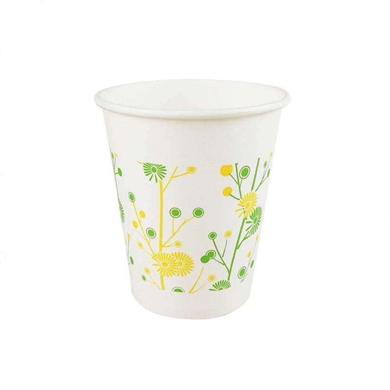 500只环保树250ml加厚纸杯子一次性杯子加厚家用商务办公茶杯水杯整箱