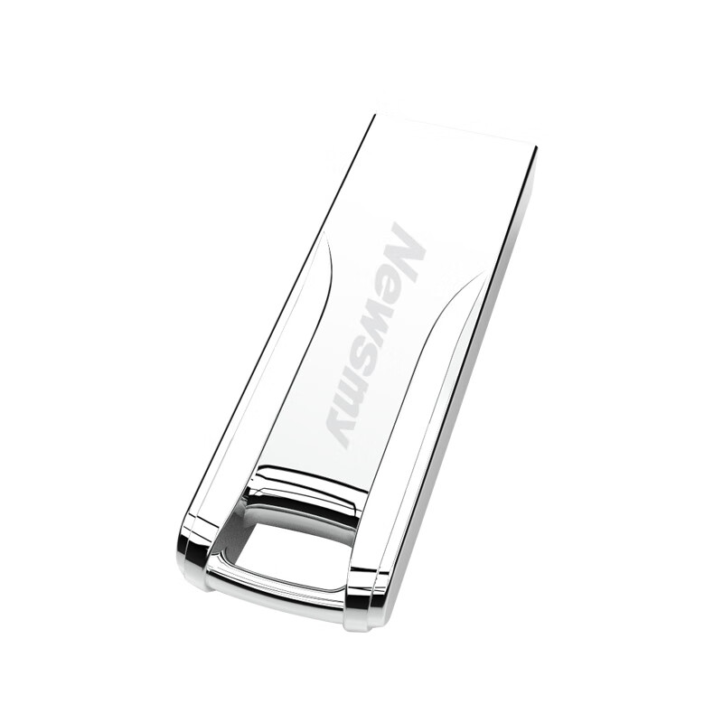 纽曼 U盘 V23迷你款星耀银 时尚设计 轻巧便携 金属车载U盘 USB2.0 64GB高清大图