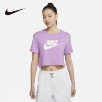 耐克短袖女装2021夏季新款短款休闲运动服T恤上衣BV6176-591