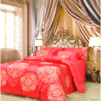 水星家纺 完美假期六件套/单个装 红色