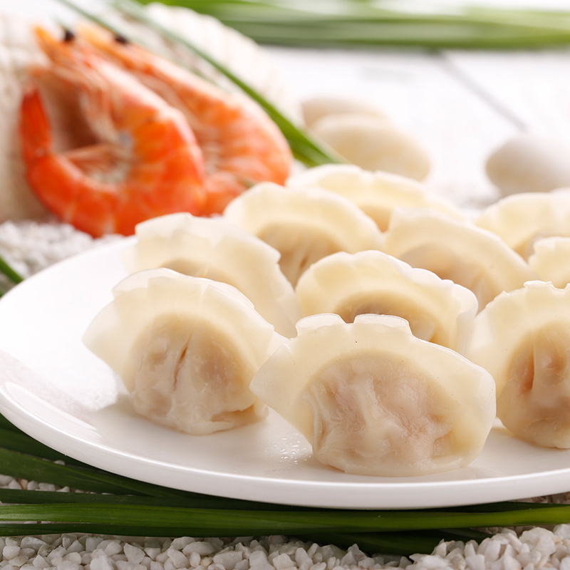 三全私厨干贝韭菜水饺600g