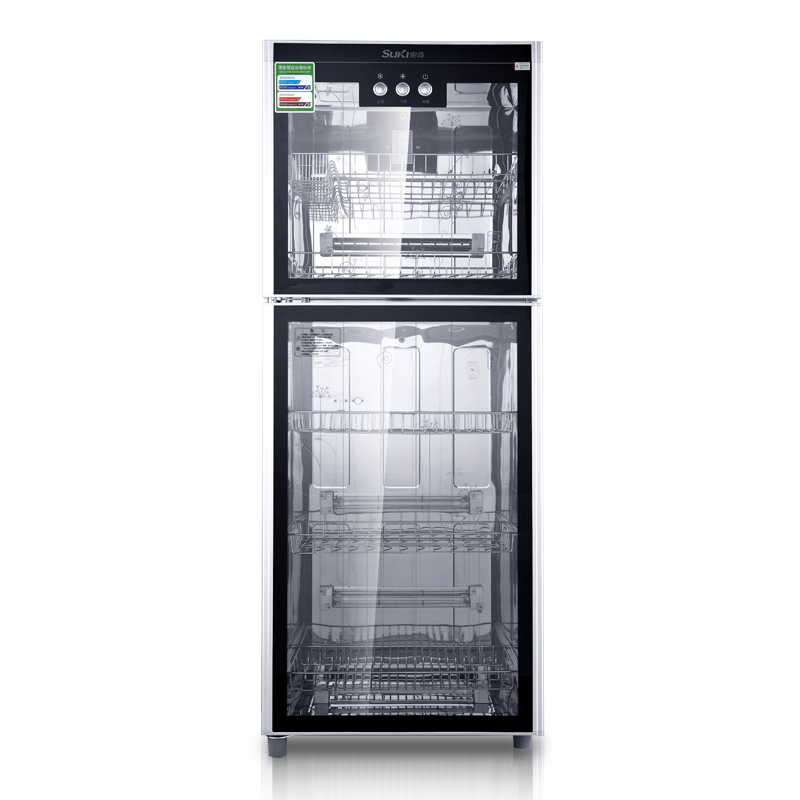 索奇(Suki)ZTP288-3 230L 消毒碗柜立式 臭氧高温红外商用大容量双门碗柜