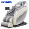 HYUNDAI智能按摩椅HX5家用全身全自动太空豪华舱小型多功能电动沙发深V零重力颈椎肩腰揉捏按摩器 高配灰色