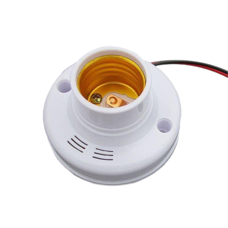 洛安斯 E27声光控灯座 声光控感应 个高清大图