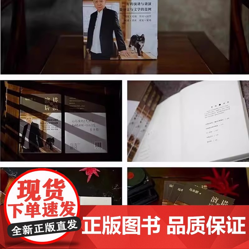 正版 演讲与讲演 马未都 新书 自选作品集 好的演讲与演讲说话的艺术演讲与口才商务演讲 递语言的魅力分享说话的智慧高清大图