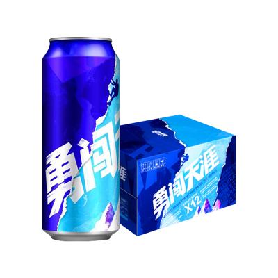 雪花啤酒（Snowbeer） 勇闯天涯 500mL*12听 整箱装