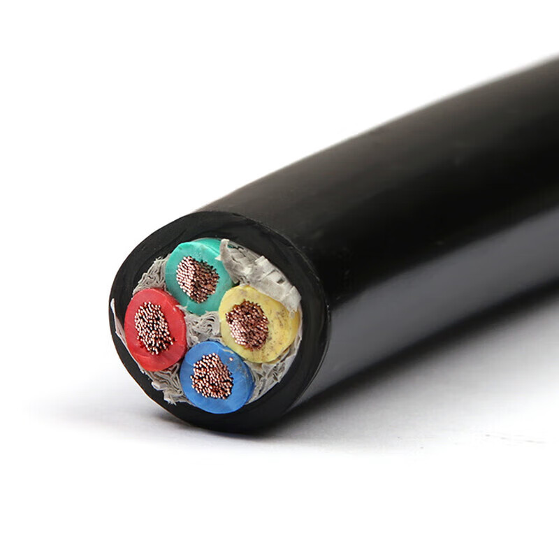 铭通(MINGTONG) 铜电缆软硬丝国标铜芯线3×6(1米)