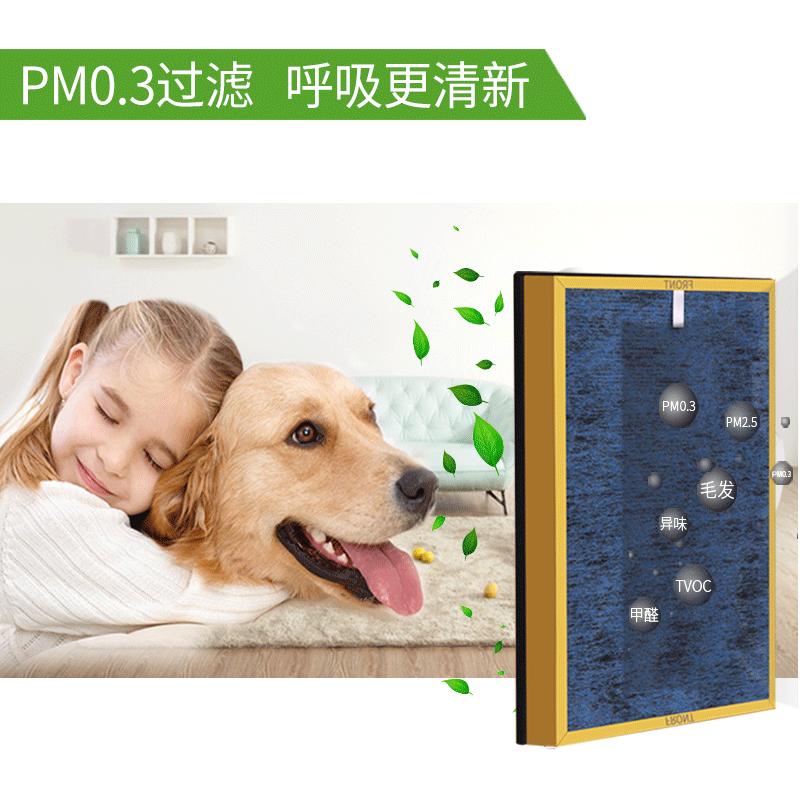 思博润美国3M-HEPA滤材配飞利浦空气净化器AC4076过滤网滤芯适用飞利浦AC4014 4016 AC4147加强版