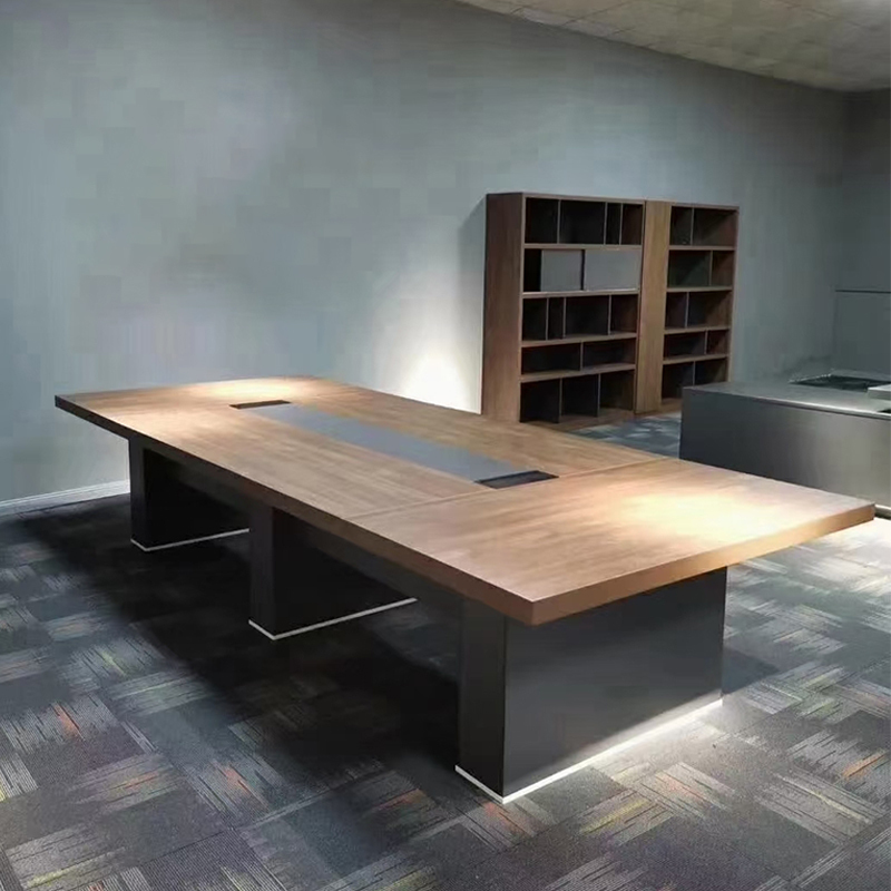 逐鹿中原会议桌办公桌3.6米胶板会议桌免漆板pzh0390