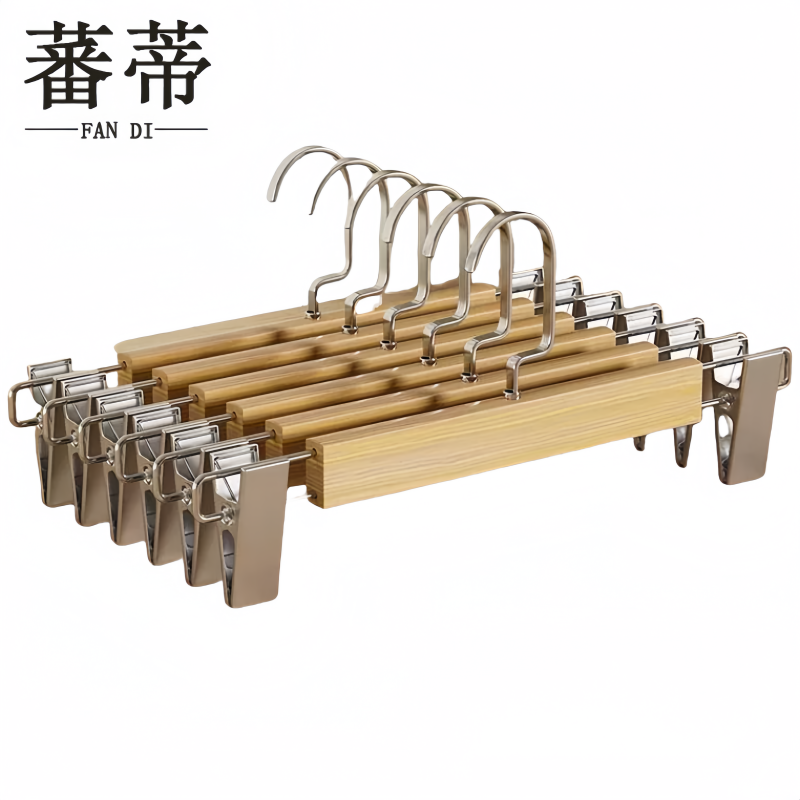 蕃蒂 裤架原木色 个