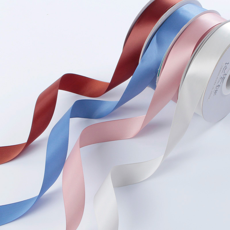 纳爱家naaijia丝带韩式涤纶绸带鲜花包装素色彩带diy材料礼物创意缎带
