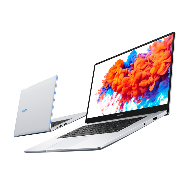 华为荣耀 MagicBook 15 笔记本电脑 酷睿i5 10210U十代处理器 8G-256GB-冰河银 Windows 10系统 15.6英寸大屏全面屏 笔记本电脑高清大图