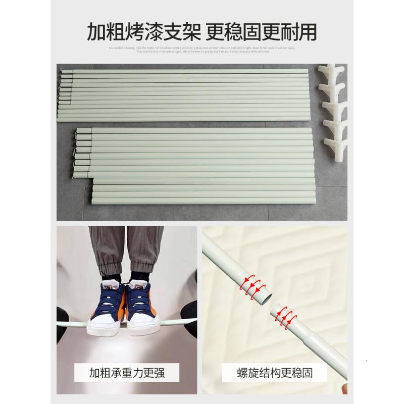 家柏饰(CORATED)蚊帐1.8m床 1.5m蒙古包儿童防摔新款纹账支架家用1.2加密加厚2米高清大图