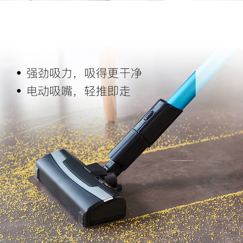 松下(Panasonic)吸尘器MC-WDD87((猫眼绿)无线大功率手持充电式家用手提吸尘机多功能除螨仪强力除尘便携式