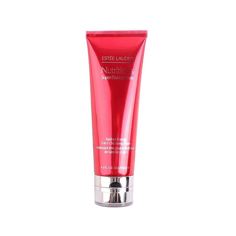 雅诗兰黛EL鲜活亮采红石榴二合一洁面乳125ml/支 H0159高清大图