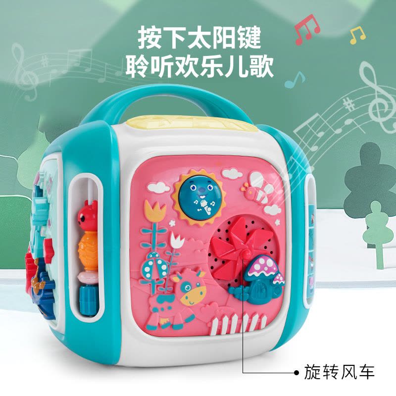 婴侍卫 多功能十面体 CY-7068A 红/绿 可选色图片