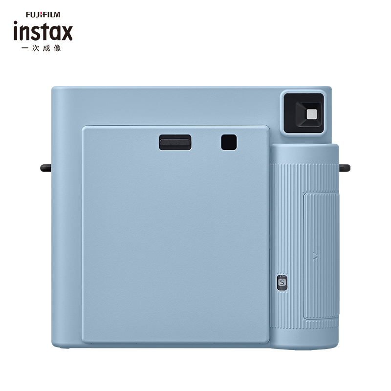 富士(FUJIFILM)INSTAX 拍立得 相机 一次成像相机SQUARE SQ1 冰川蓝色 富士方形尺寸胶片相机