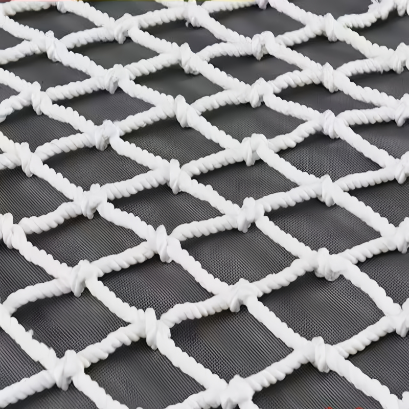 日目 防护网隔离网 网孔5cm*绳粗8mm白色/平方米高清大图