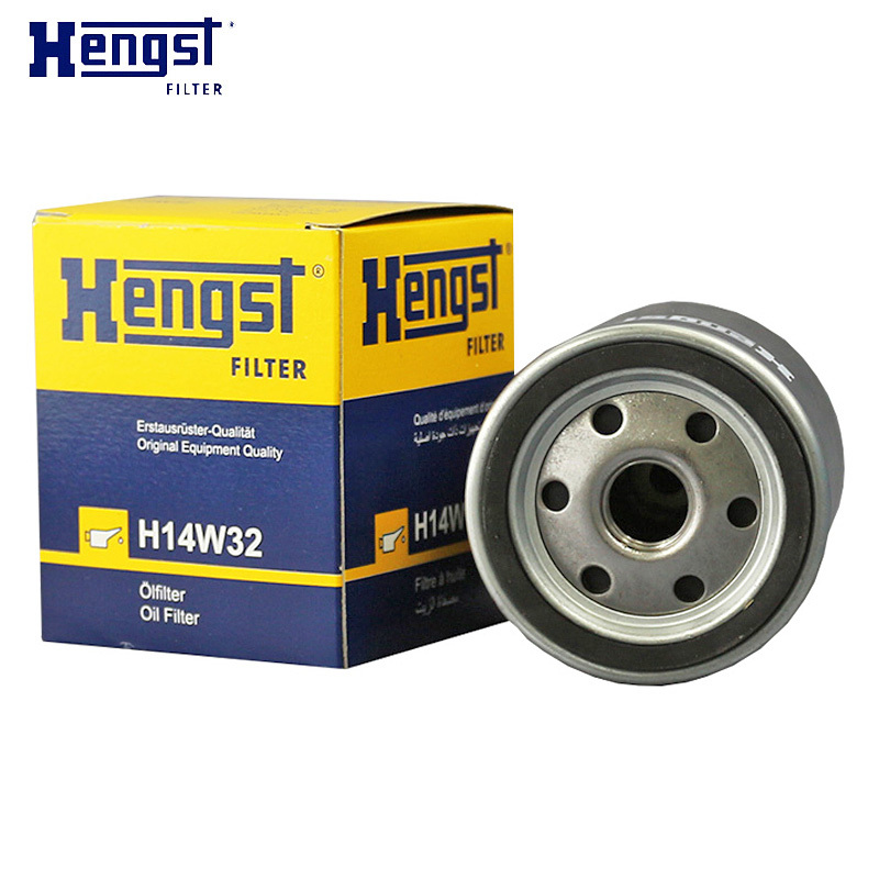 汉格斯特(hengst)机油格滤清器铁壳H14W32适用于阁瑞斯CX30悦翔志旗云普拉多大霸王