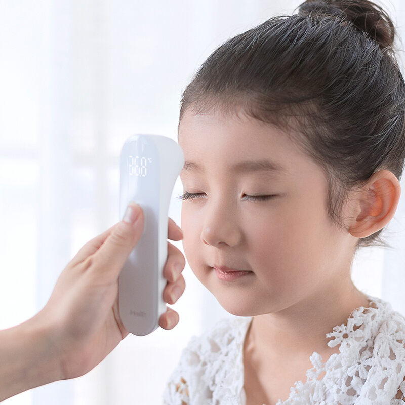 iHealth电子体温计 儿童额温枪 九安婴儿高精准红外线额温计温度计宝宝家用测耳温仪器表