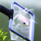 鱼缸清洁工具 长柄鱼缸擦玻璃清洁刷子多功能水族箱长把刷子除藻