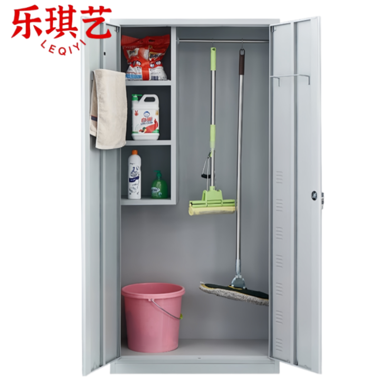 乐琪艺 保洁柜85*39*180cm台高清大图