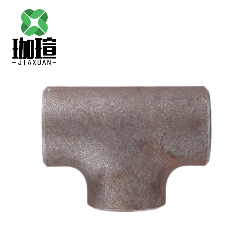 珈瑄 熟铁三通 焊接三通冲压等径三通无缝碳钢冲压熟铁三通 DN20 个高清大图