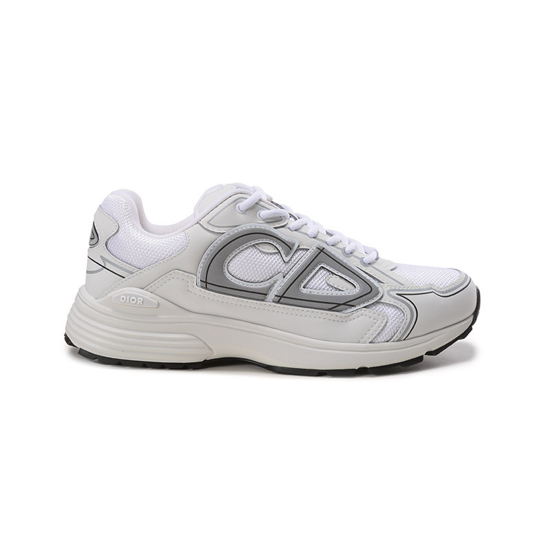 迪奥dior男士b30系列网眼系带休闲运动鞋小白鞋3sn279znd