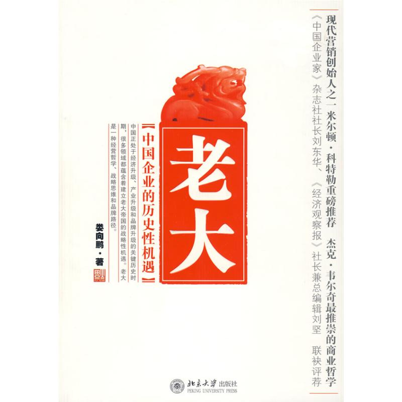 醉染图书时代光华—老大:中国企业的历史机遇9787301146019高清大图