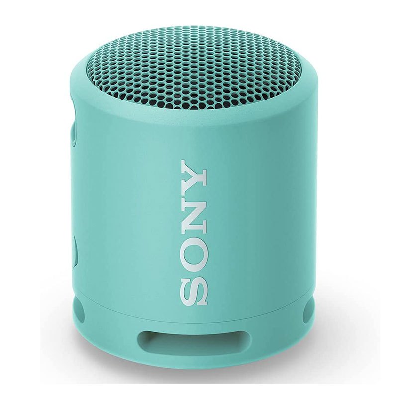 Sony/索尼 SRS-XB13 防水重低音便携蓝牙音箱 IP67防水防尘 粉蓝