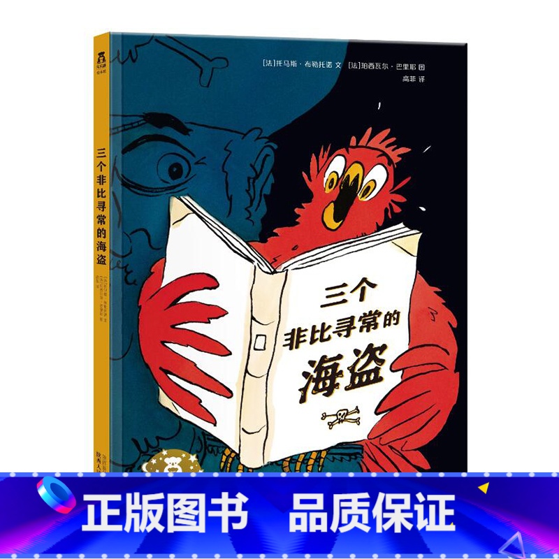 三个非比寻常的海盗 【正版】童书三个非比寻常的海盗 2-4-6岁绘本故事书 儿童阅读 早教启蒙图画书 睡前故事书 亲子阅