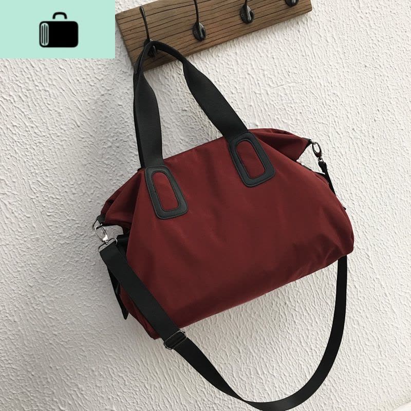 ins网红旅行包女男大容量旅游短途出差登机行李袋手提运动健身包NEW LAKE男士手提包图片