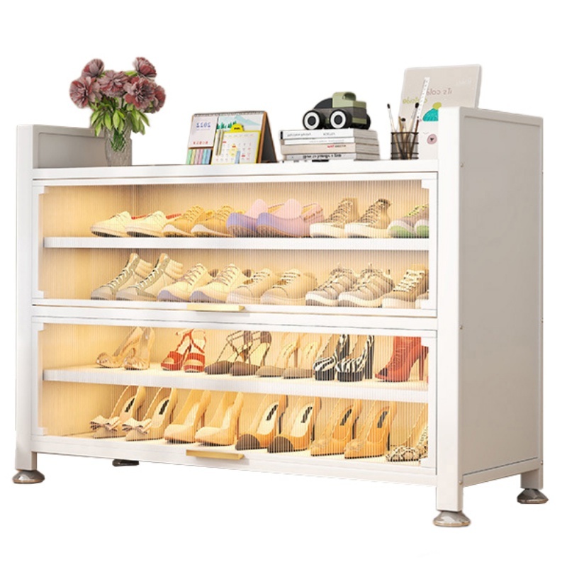 攸形鞋柜五层100*32*80cm个高清大图